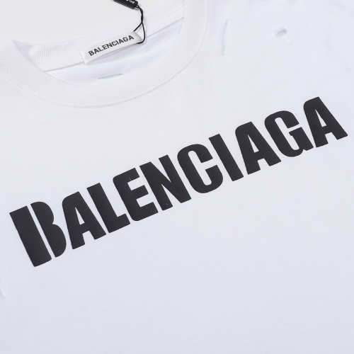 Replica Balenciaga T-Shirts Short Sleeved For Unisex #994061 $27.00 USD for Wholesale