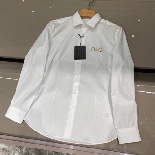 Dolce & Gabbana D&G Shirts Long Sleeved For Men #994198