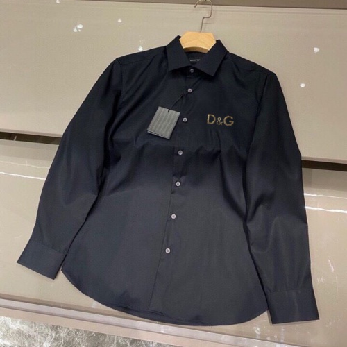 Dolce & Gabbana D&G Shirts Long Sleeved For Men #994200