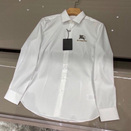 Burberry Shirts Long Sleeved For Men #994208 $56.00 USD, Wholesale Replica Burberry Shirts