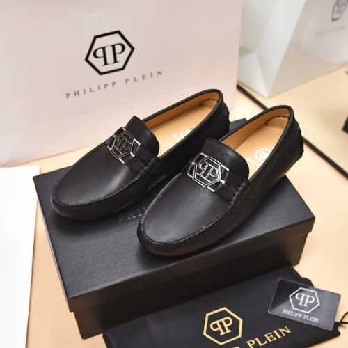 Philipp Plein PP Leather Shoes For Men #994279