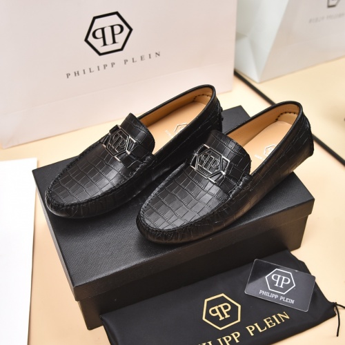 Philipp Plein PP Leather Shoes For Men #994280
