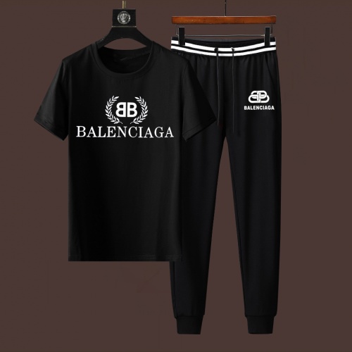Balenciaga Fashion Tracksuits Short Sleeved For Men #994405