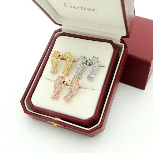 Replica Cartier Earrings For Women #994479 $38.00 USD for Wholesale