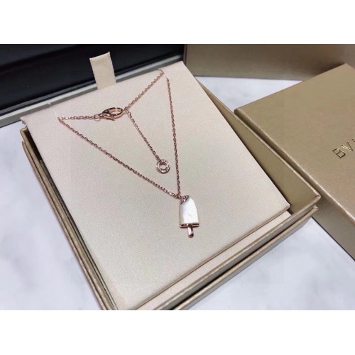 Bvlgari Necklaces For Women #994537 $34.00 USD, Wholesale Replica Bvlgari Necklaces