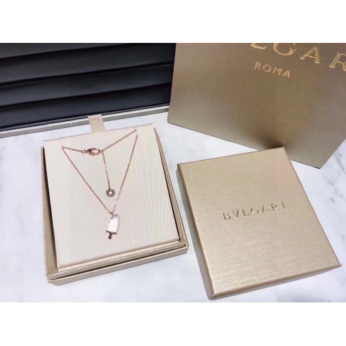 Replica Bvlgari Necklaces For Women #994537 $34.00 USD for Wholesale
