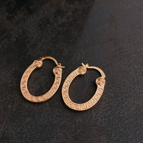 Replica Versace Earrings For Women #994606 $29.00 USD for Wholesale