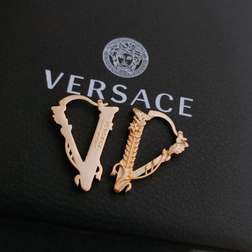 Replica Versace Earrings For Women #994607 $29.00 USD for Wholesale