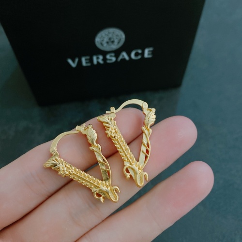 Replica Versace Earrings For Women #994607 $29.00 USD for Wholesale