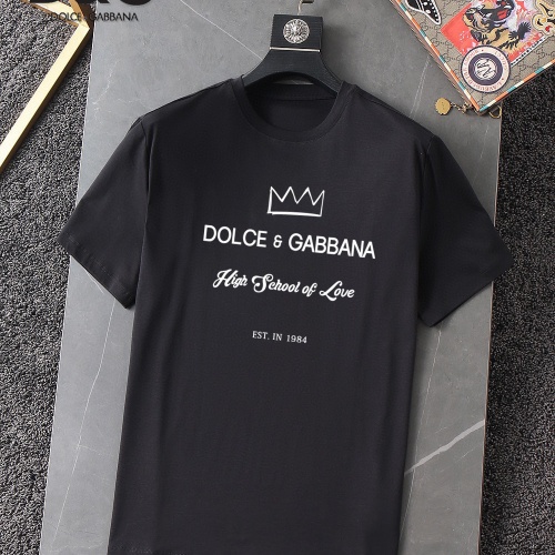 Dolce &amp; Gabbana D&amp;G T-Shirts Short Sleeved For Unisex #994825 $25.00 USD, Wholesale Replica Dolce &amp; Gabbana D&amp;G T-Shirts
