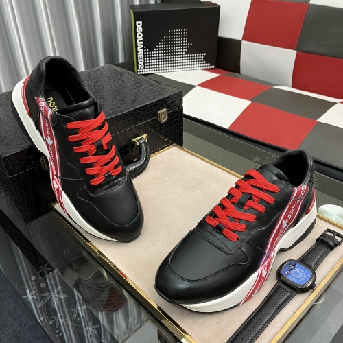 Replica Dsquared Casual Shoes For Men #994855 $100.00 USD for Wholesale