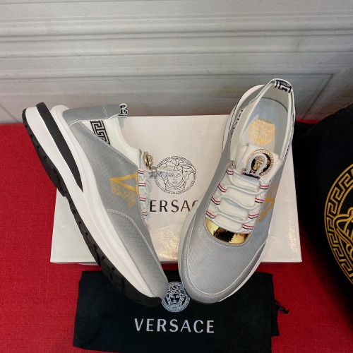 Versace Casual Shoes For Men #994970 $80.00 USD, Wholesale Replica Versace Casual Shoes