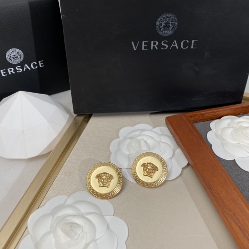 Replica Versace Earrings For Women #995094 $29.00 USD for Wholesale