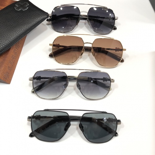 Replica Chrome Hearts AAA Quality Sunglasses #995206 $72.00 USD for Wholesale