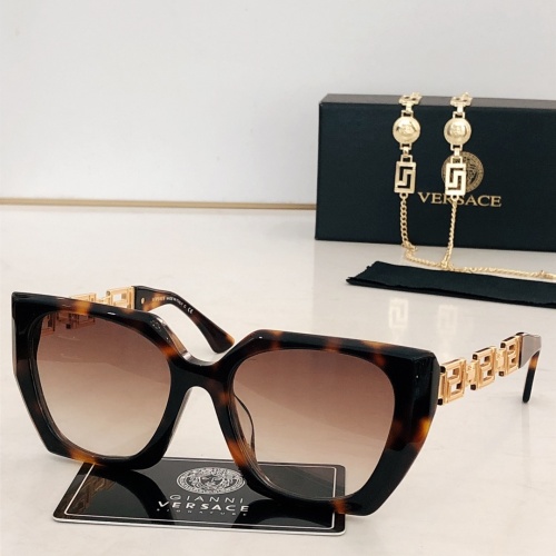 Versace AAA Quality Sunglasses #995218 $72.00 USD, Wholesale Replica Versace AAA Quality Sunglasses