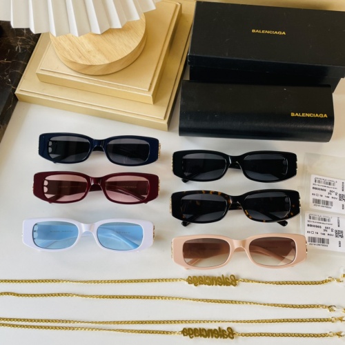 Replica Balenciaga AAA Quality Sunglasses #995374 $56.00 USD for Wholesale