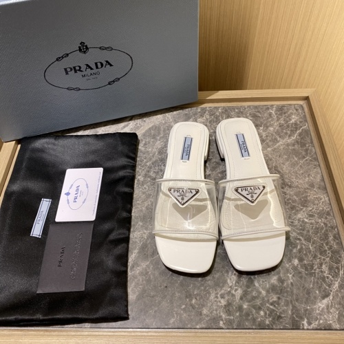 Prada Slippers For Women #995448 $82.00 USD, Wholesale Replica Prada Slippers