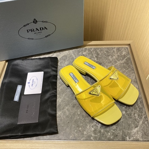 Replica Prada Slippers For Women #995450 $82.00 USD for Wholesale