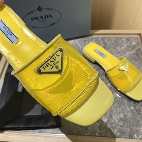 Replica Prada Slippers For Women #995450 $82.00 USD for Wholesale