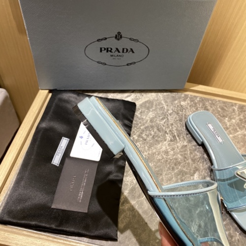 Replica Prada Slippers For Women #995451 $82.00 USD for Wholesale