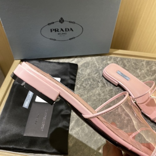 Replica Prada Slippers For Women #995452 $82.00 USD for Wholesale