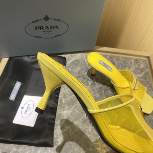Replica Prada Slippers For Women #995464 $85.00 USD for Wholesale