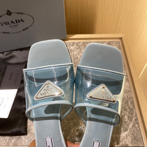 Replica Prada Slippers For Women #995465 $85.00 USD for Wholesale