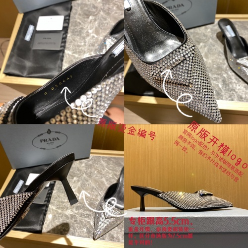Replica Prada Slippers For Women #995469 $100.00 USD for Wholesale