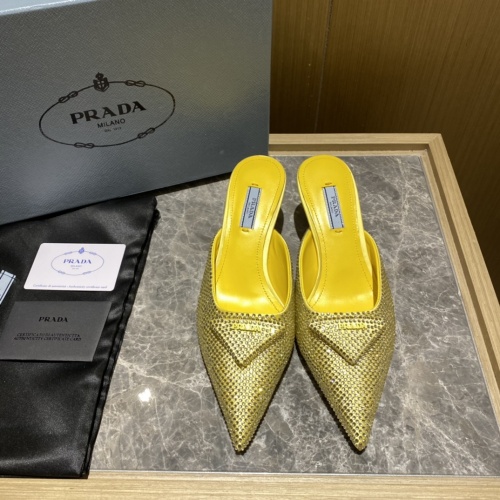 Replica Prada Slippers For Women #995472 $100.00 USD for Wholesale