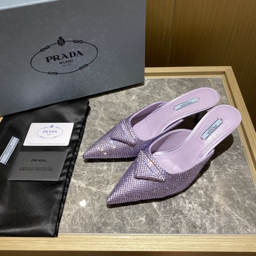 Prada Slippers For Women #995475 $100.00 USD, Wholesale Replica Prada Slippers