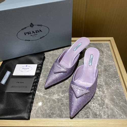 Replica Prada Slippers For Women #995475 $100.00 USD for Wholesale