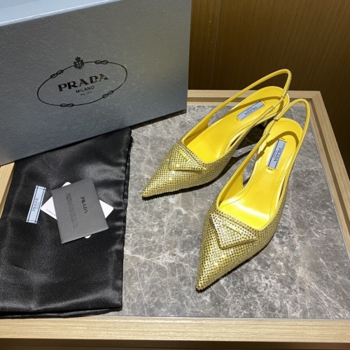 Replica Prada Sandal For Women #995493 $105.00 USD for Wholesale