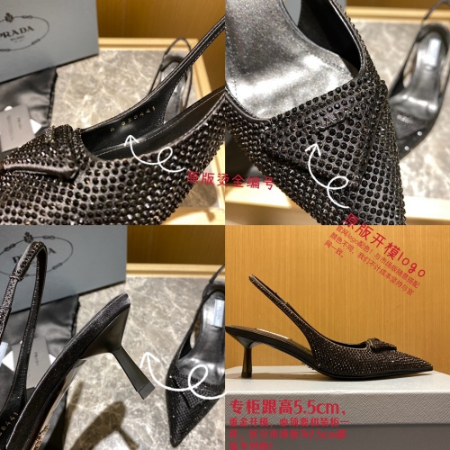 Replica Prada Sandal For Women #995497 $105.00 USD for Wholesale