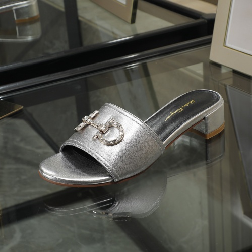 Replica Salvatore Ferragamo Slippers For Women #995643 $82.00 USD for Wholesale