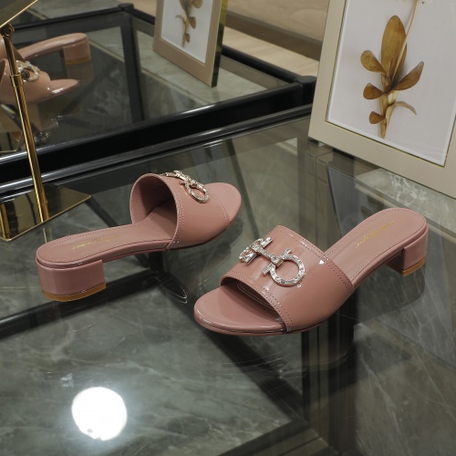 Replica Salvatore Ferragamo Slippers For Women #995656 $82.00 USD for Wholesale