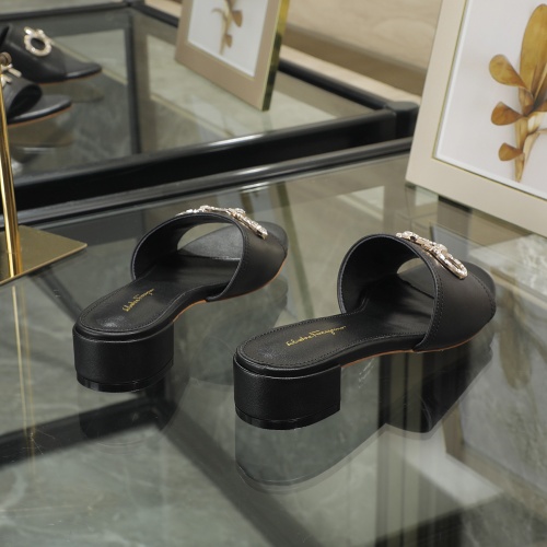 Replica Salvatore Ferragamo Slippers For Women #995664 $82.00 USD for Wholesale