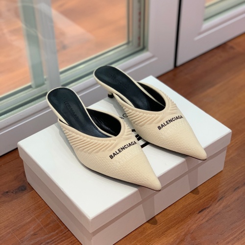 Replica Balenciaga Slippers For Women #995681 $102.00 USD for Wholesale
