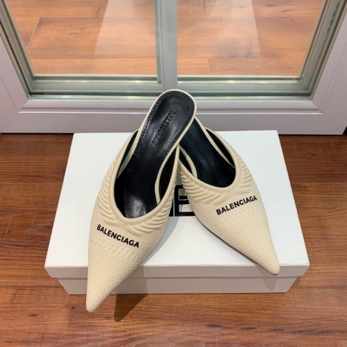 Replica Balenciaga Slippers For Women #995681 $102.00 USD for Wholesale