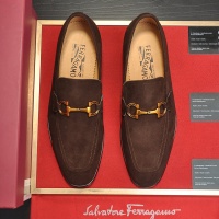 $92.00 USD Ferragamo Leather Shoes For Men #985625