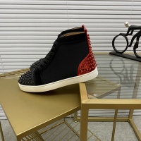 $92.00 USD Christian Louboutin High Tops Shoes For Women #985714
