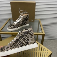 $102.00 USD Christian Louboutin High Tops Shoes For Women #985732