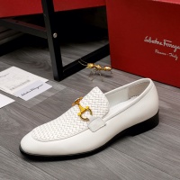 $100.00 USD Salvatore Ferragamo Leather Shoes For Men #988154