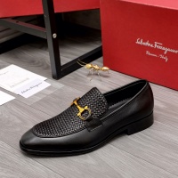 $100.00 USD Salvatore Ferragamo Leather Shoes For Men #988155