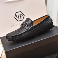 $80.00 USD Philipp Plein PP Leather Shoes For Men #994280