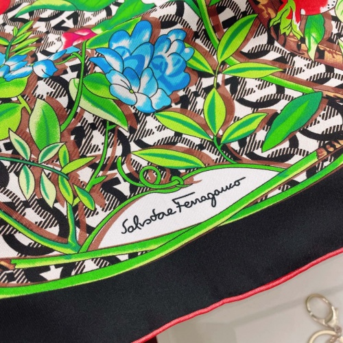Replica Salvatore Ferragamo Silk Scarf For Women #1000000 $56.00 USD for Wholesale
