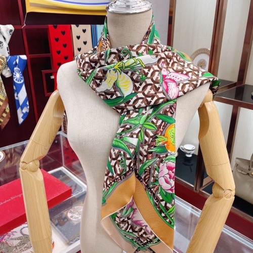 Replica Salvatore Ferragamo Silk Scarf For Women #1000001 $56.00 USD for Wholesale