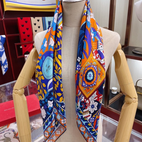 Replica Salvatore Ferragamo Silk Scarf For Women #1000004 $56.00 USD for Wholesale