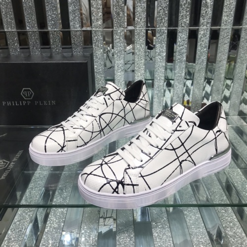 Philipp Plein PP Casual Shoes For Men #1000083 $92.00 USD, Wholesale Replica Philipp Plein PP Casual Shoes