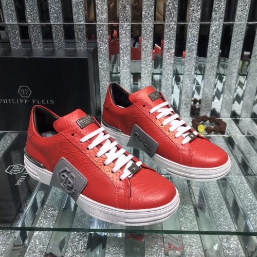 Replica Philipp Plein PP Casual Shoes For Men #1000087 $92.00 USD for Wholesale