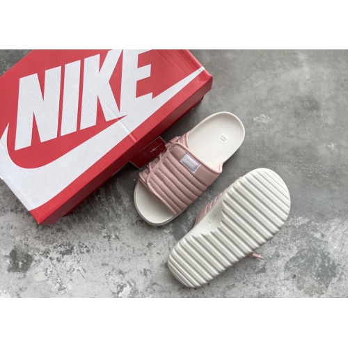 Replica Nike Slippers For Women #1000152 $64.00 USD for Wholesale